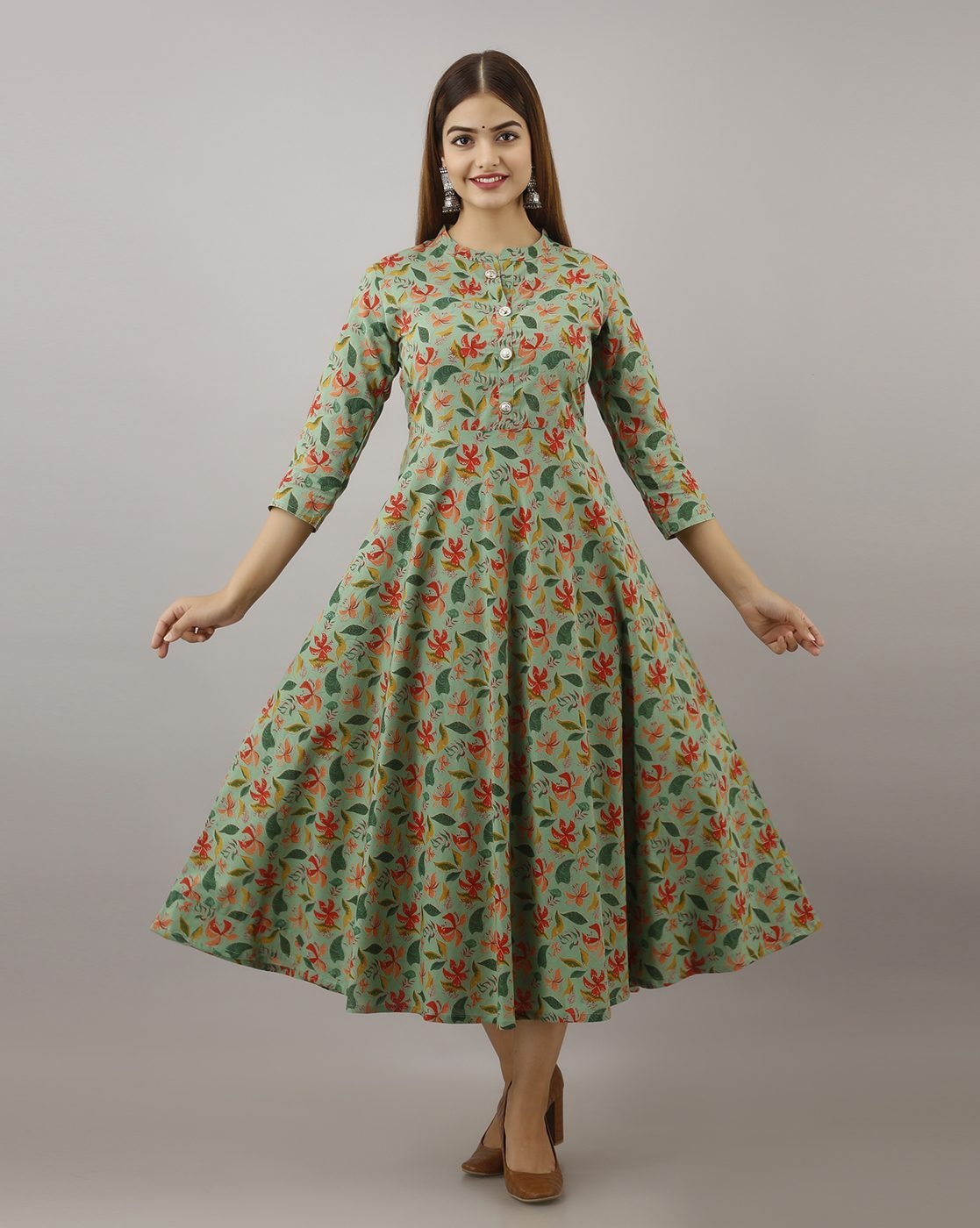 Floral Dresses (फ्लोरल ड्रेसेस) - Buy Floral Print Dresses Online at Best  Prices In India | Flipkart.com