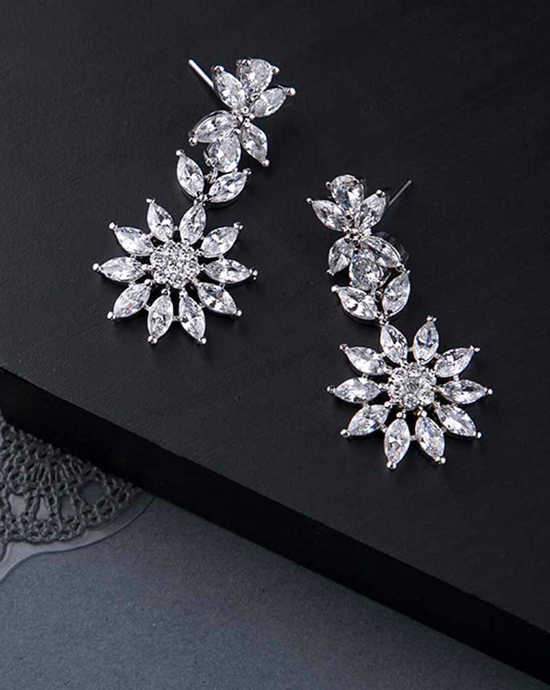 Fancy You Diamond Stud Earrings-Candere by Kalyan Jewellers