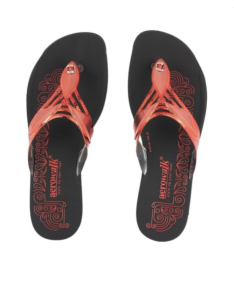 Women T-Strap Slip-On Flip-Flops