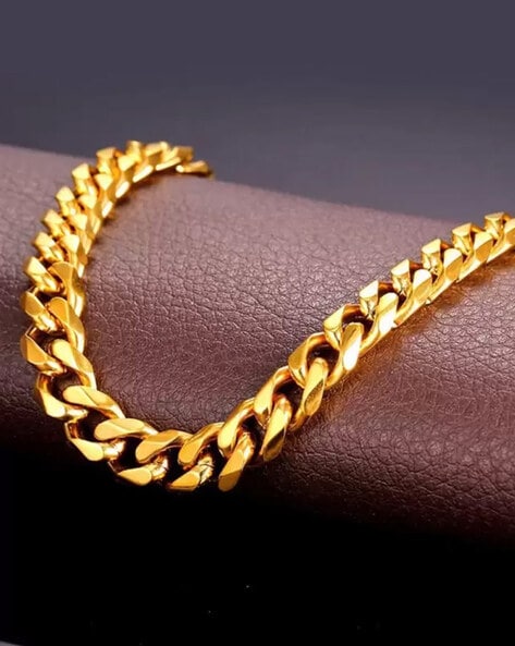 22k Plain Gold Bracelet JG-2108-03798 – Jewelegance