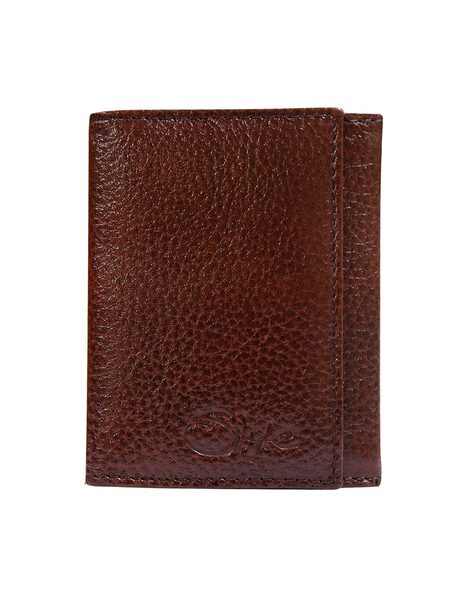 STYLE SHOES Genuine Leather Card Holder For Men (Brown, OS)
