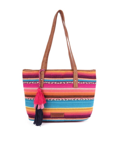 Pe Shop Bag Stripe 65x55x30cm | Travel Accessories | Product