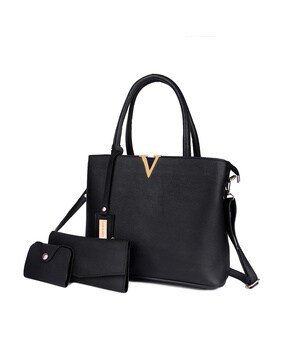 LOUIS VUITTON Leather Black Shoulder Strap