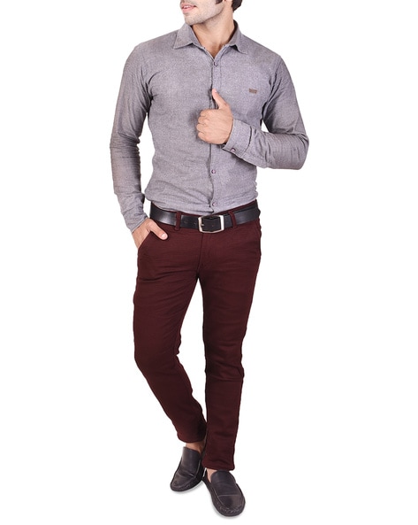 Dark Red & Maroon Pants For Guy's With Shirts Combination Outfits Ideas  2022 | Burgundy pants outfit, Red pants outfit, Burgundy pants men