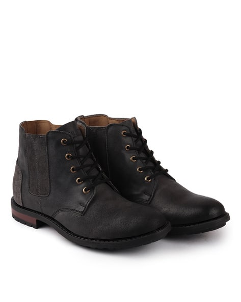 Mid-Calf Length Chelsea Boots