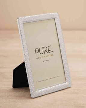 pure home and living Silver-Plated Hammered Metal Photo Frame-picture-14