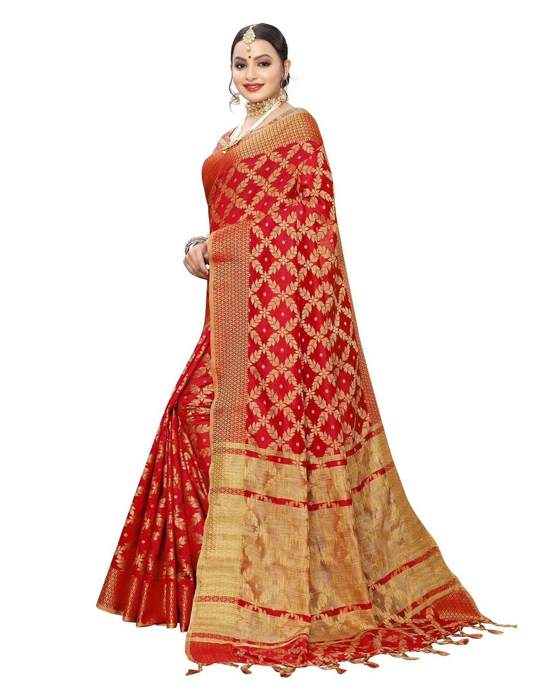 Buy DULHAN SAREE CENTER Self Design Bollywood Georgette Yellow Sarees  Online @ Best Price In India | Flipkart.com