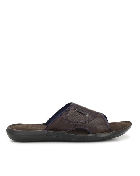 Buy Black Sandals for Men by DELIZE Online Ajio