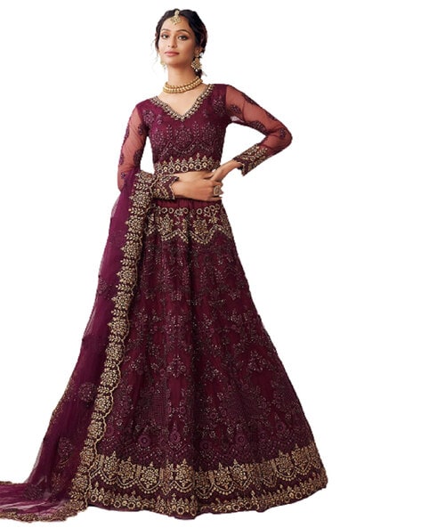 Digital Print Multi Color Designer Fully Stitched Lehenga Choli With Duptta  | eBay