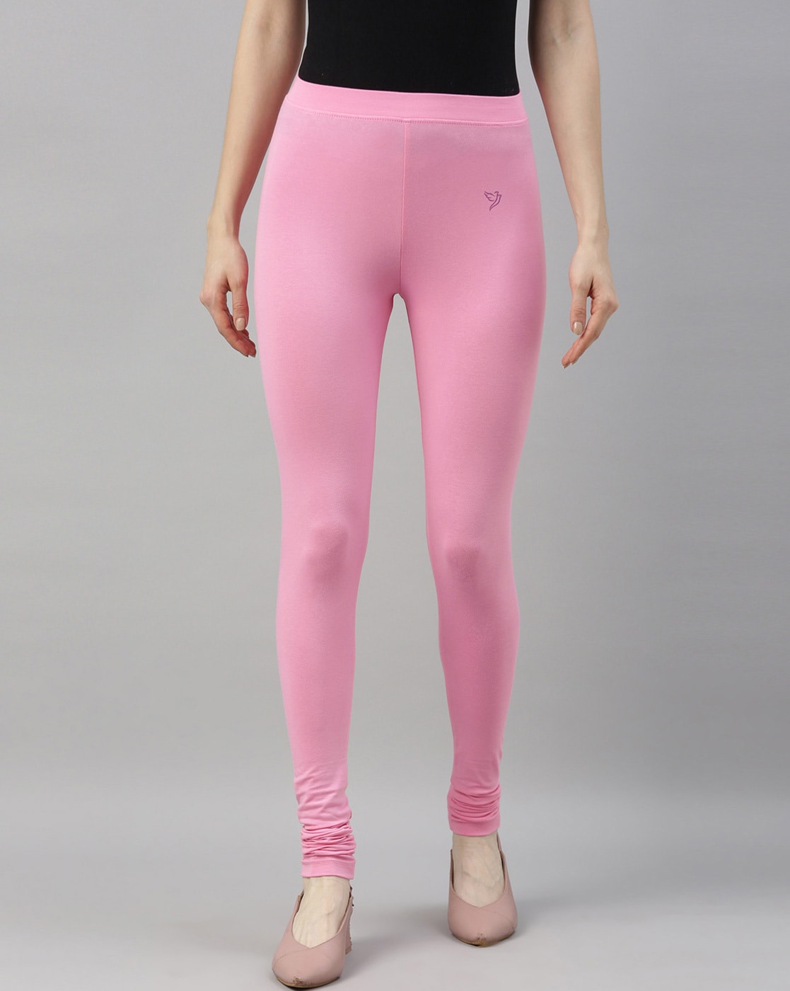 Buy online Pink Cotton Legging from Capris & Leggings for Women by Twin  Birds for ₹449 at 0% off