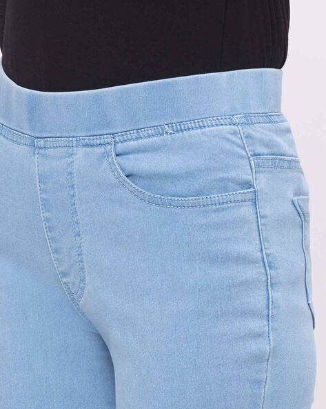 Skinny Jeggings with Insert Pocket