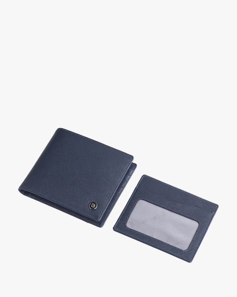 Lapis Bard Stanford Credit Card Holder - Blue (Blue) At NykaaMan, Products Handpicked for Men