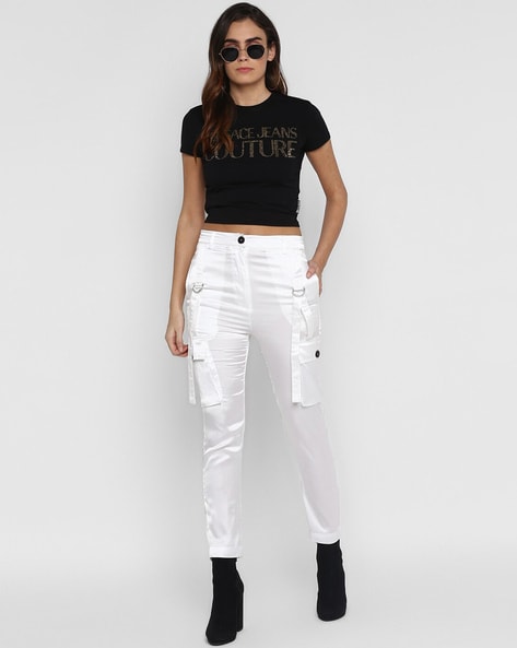 Retro Straight High Waist Loose Cargo Pants Womens Casual, Loose, Slimming,  Y2K Street Style With Wide Leg Style 230506 From Mu03, $13.26 | DHgate.Com