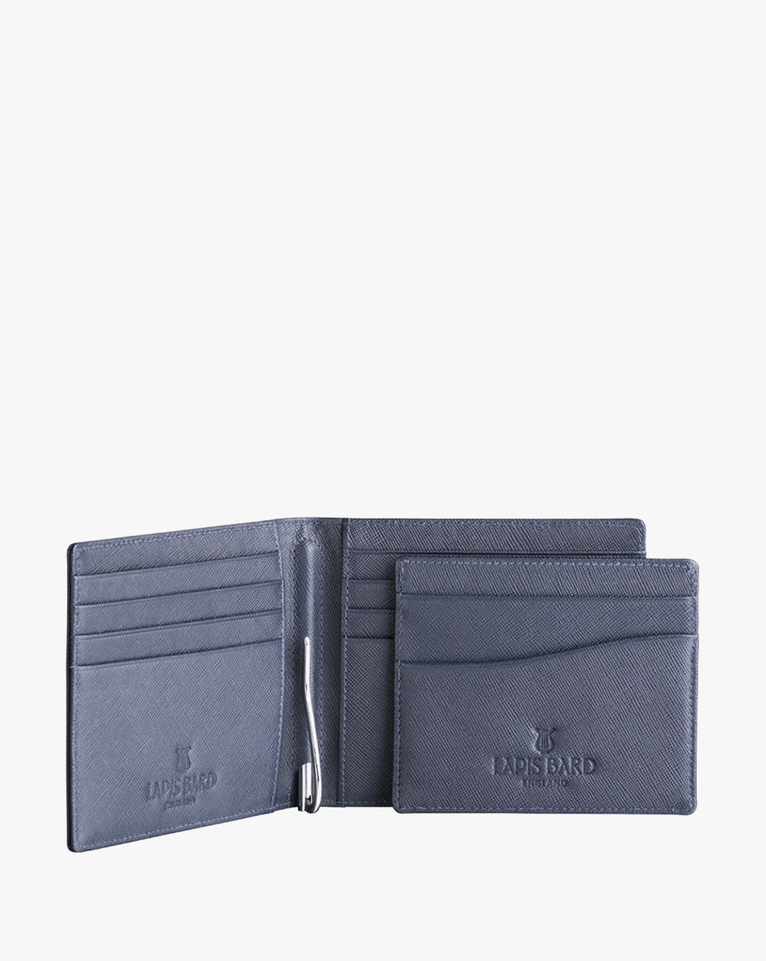 Lapis Bard Stanford Credit Card Holder - Blue (Blue) At NykaaMan, Products Handpicked for Men