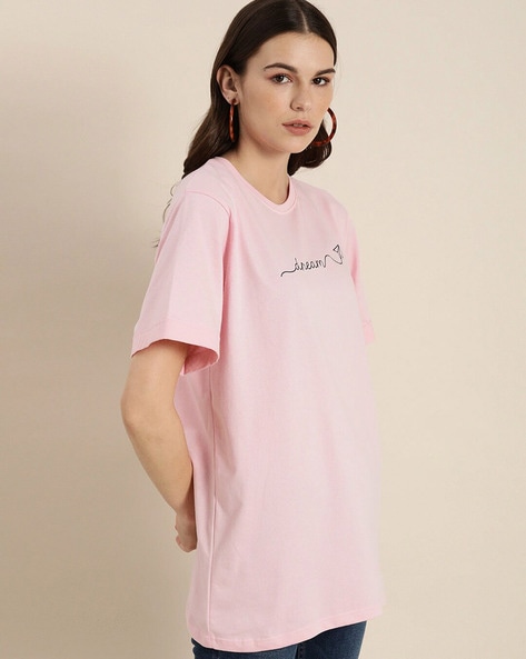 AAA Alstyle > TeeStyled Plain T-Shirt Hot Pink