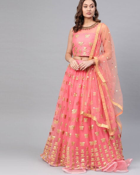 Myntra Birthday Blast: Enjoy a Minimum of 60% Off on Women's Lehengas From  Fabpixel, Shae And More