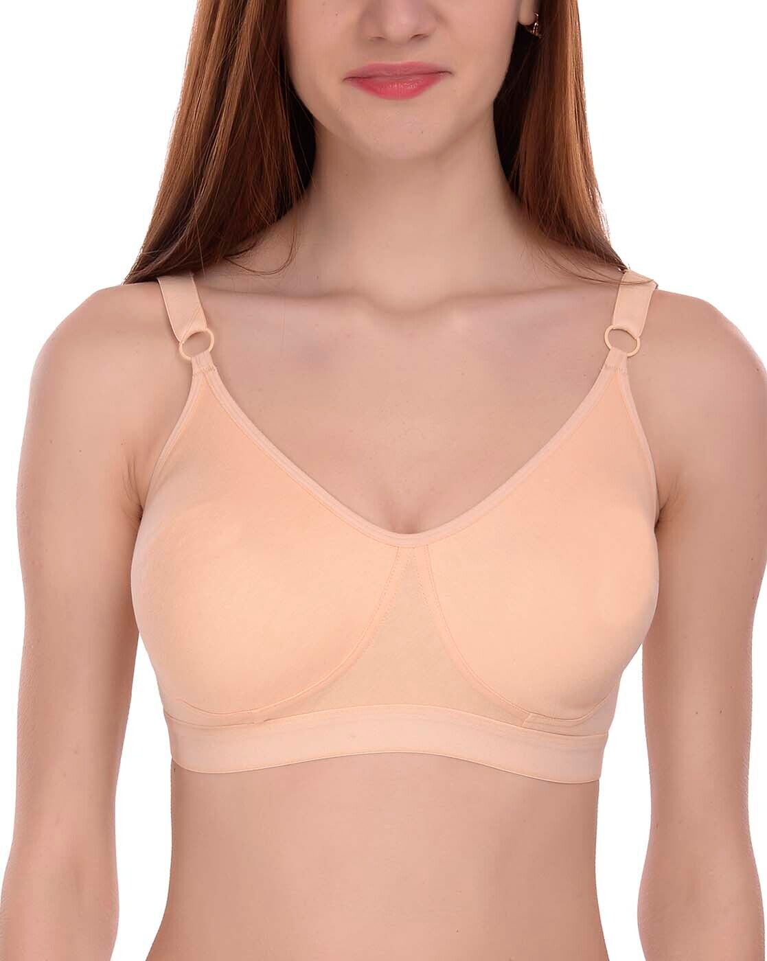 Buy Amour Secret Padded Non Wired 3/4th Coverage T-Shirt Bra - Skin at  Rs.630 online
