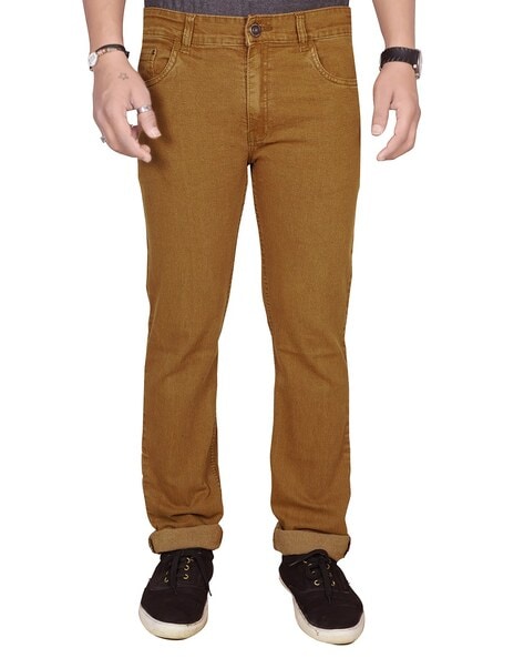 Buy Brown Jeans for Men by Buda Jeans Co Online  Ajiocom