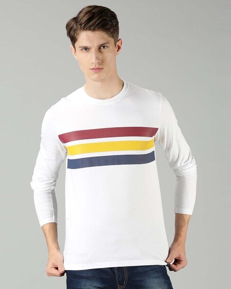 Buy White Tshirts for Men by THE HOLLANDER Online