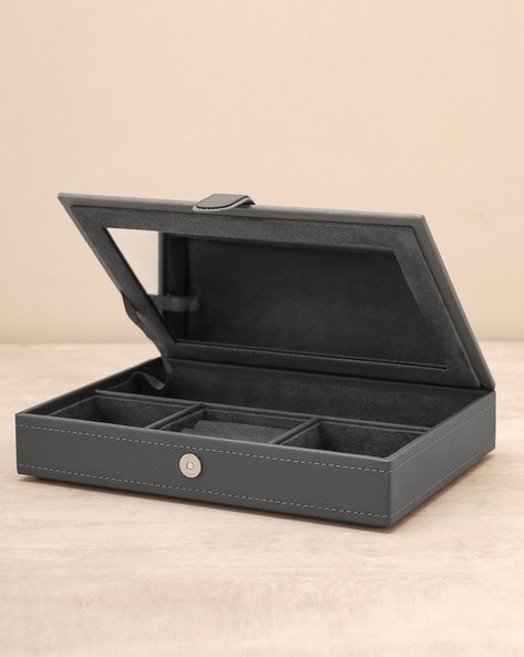 Leather jewellery box sale online