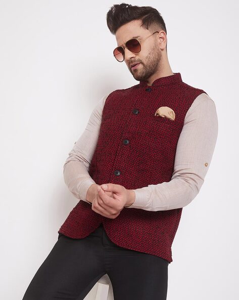 4 Ways To Style The Classy Ethnic Jacket For Men | Styling Nehru Jacket For  Men - Peter England Blogs