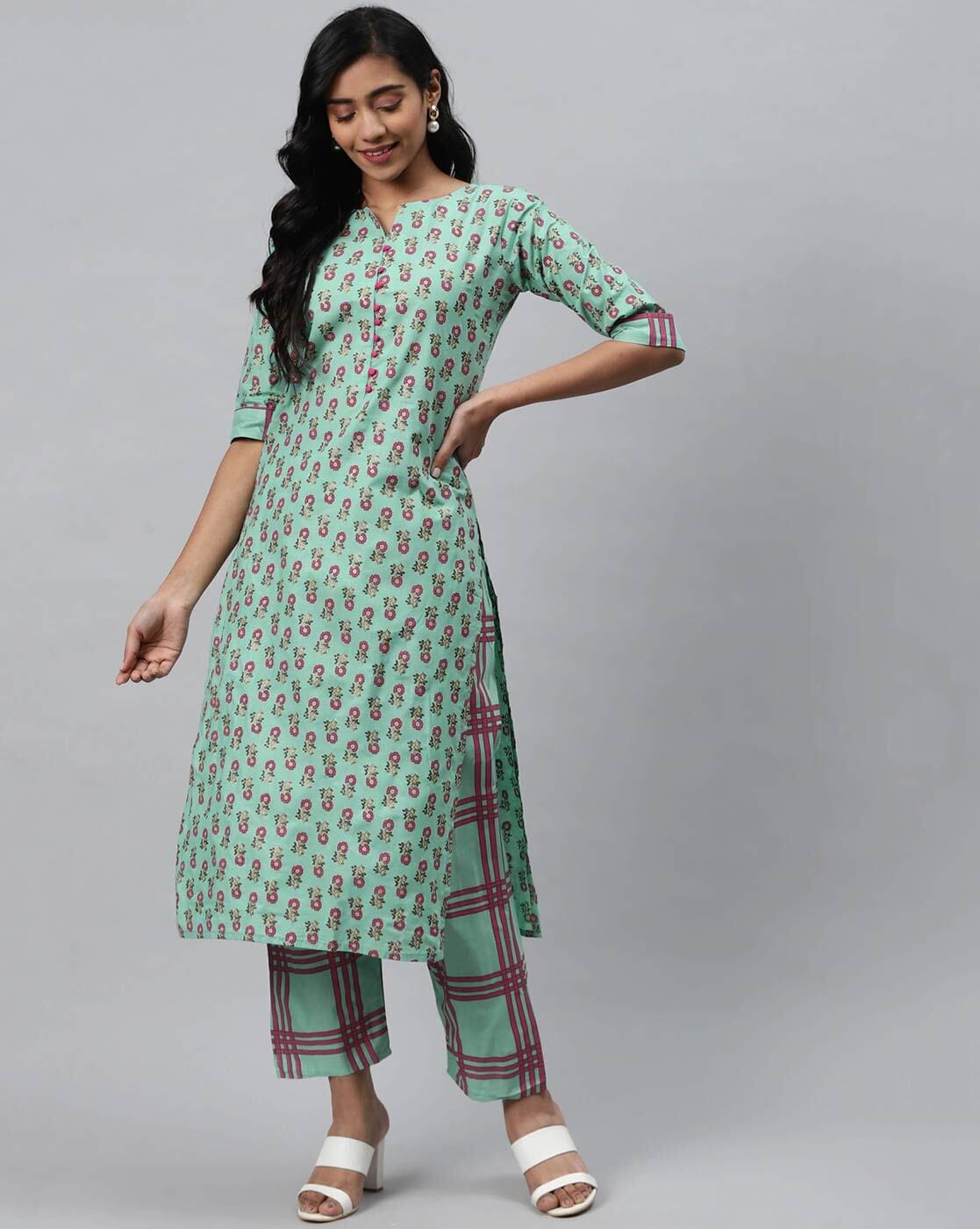 Buy Brown Kurta Suit Sets for Women by Rangdeep Online | Ajio.com