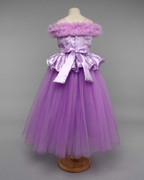 Buy Purple Dresses & Frocks For Girls By Pink Chick Online | Ajio.Com