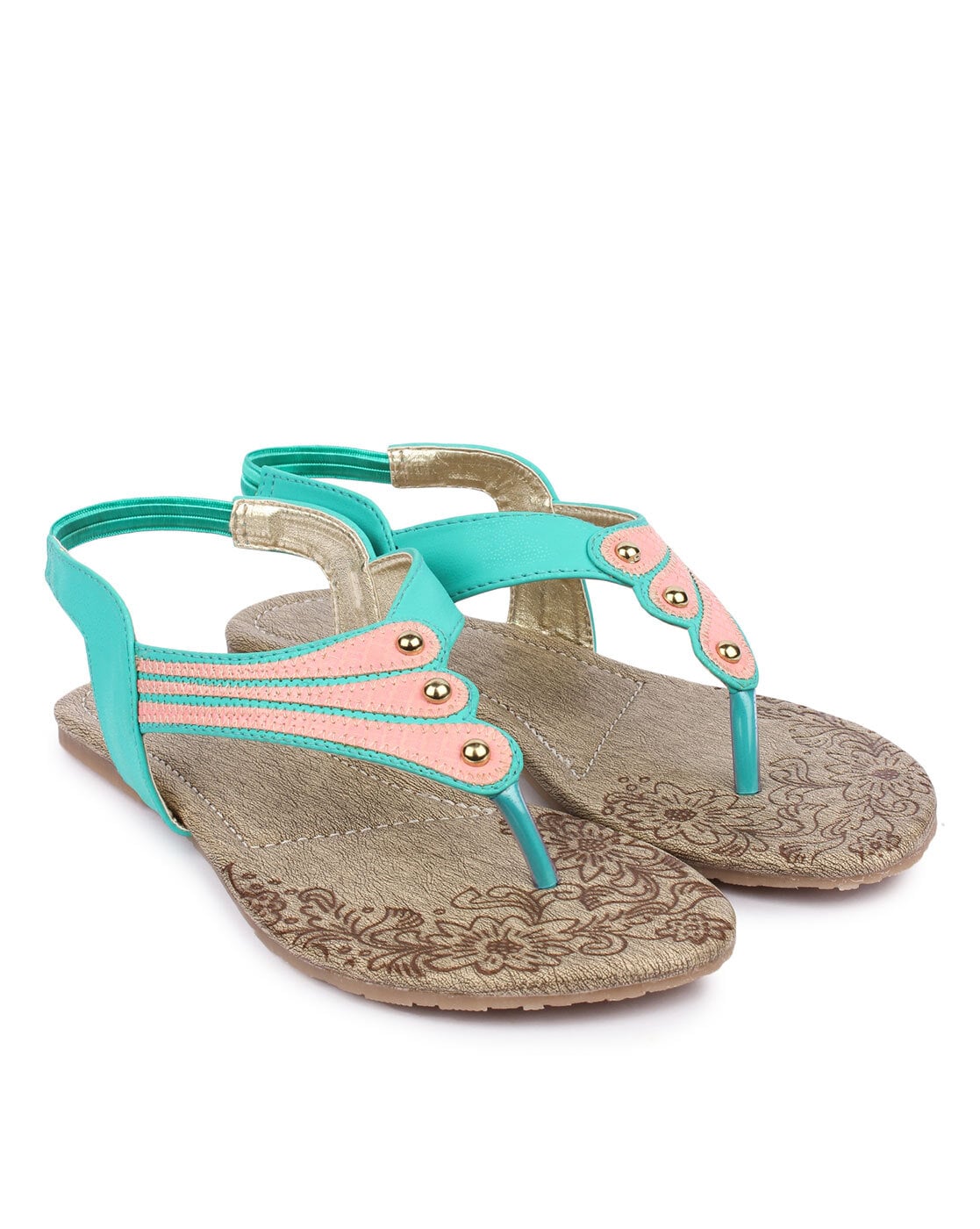 Buy Brown Flat Sandals for Women by Sole head Online | Ajio.com-sgquangbinhtourist.com.vn