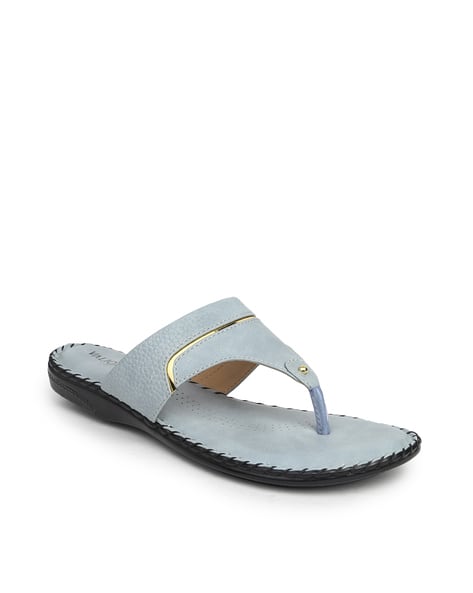 Buy Grey Flat Sandals for Women by Valiosaa Online