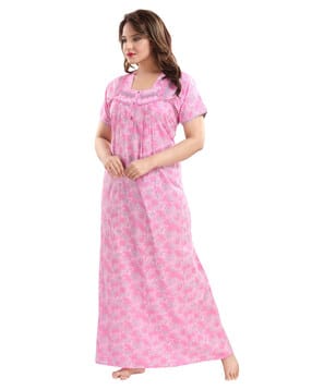 Floral Print Nightgown-image-39