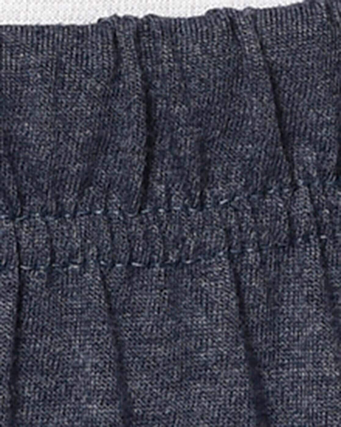 Buy PIJERO Hozri Girls Round Elastic Check Regular Fit Capri (10-11  Years_Navy Blue) at