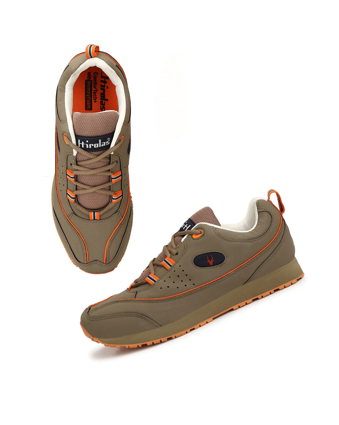 Buy Chickoo Sports Shoes for Men by HIROLAS Online | Ajio.com