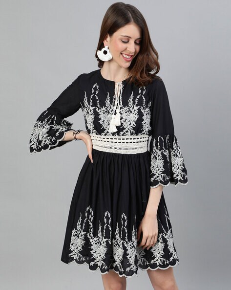 Ajio hot sale western dresses