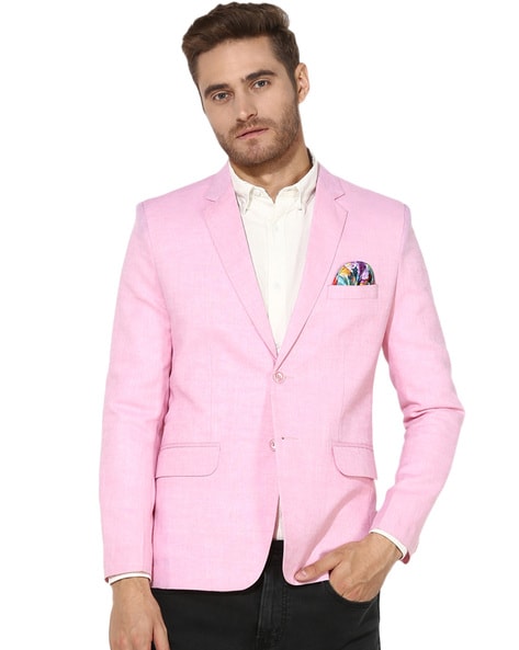 Light pink color blazer hotsell