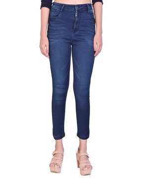 Buy Blue Jeans & Jeggings for Women by Go Colors Online