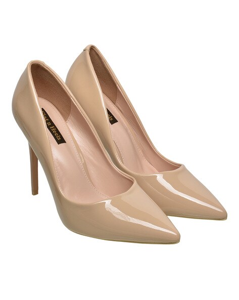 Giaro TAYA BEIGE SHINY PUMPS - Giaro High Heels | Official store - All  Vegan High Heels