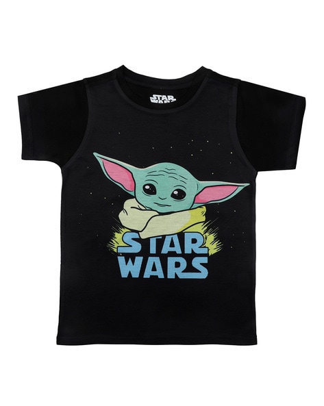 Star Wars Printed Round-Neck T-shirt