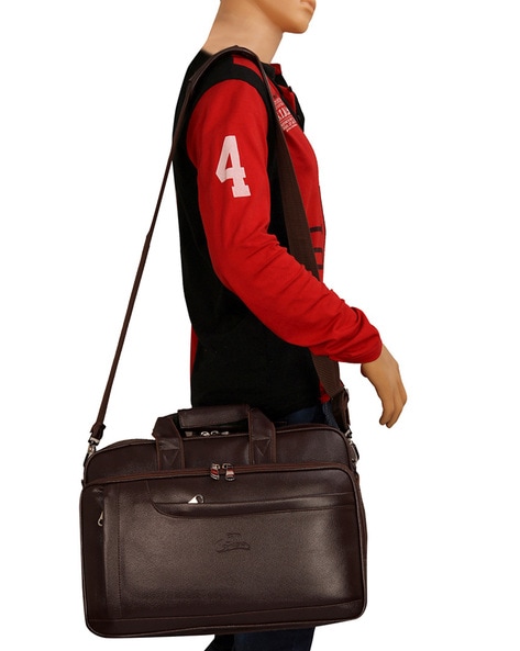 Leather office bags on sale online