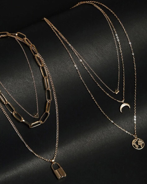 Danielle 18K Gold Layered Necklace - Gold – Enjoy 25% off – BaubleBar