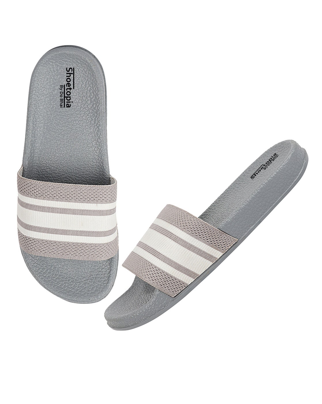 Buy Grey Flip Flops Slipper for Girls by Shoetopia Online Ajio