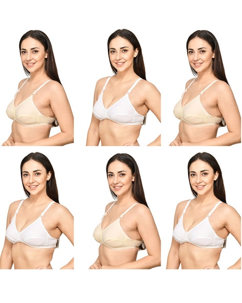 Pack of 6 Non-Padded Bras