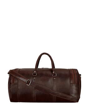 leather world Textured Duffle Bag-picture-41