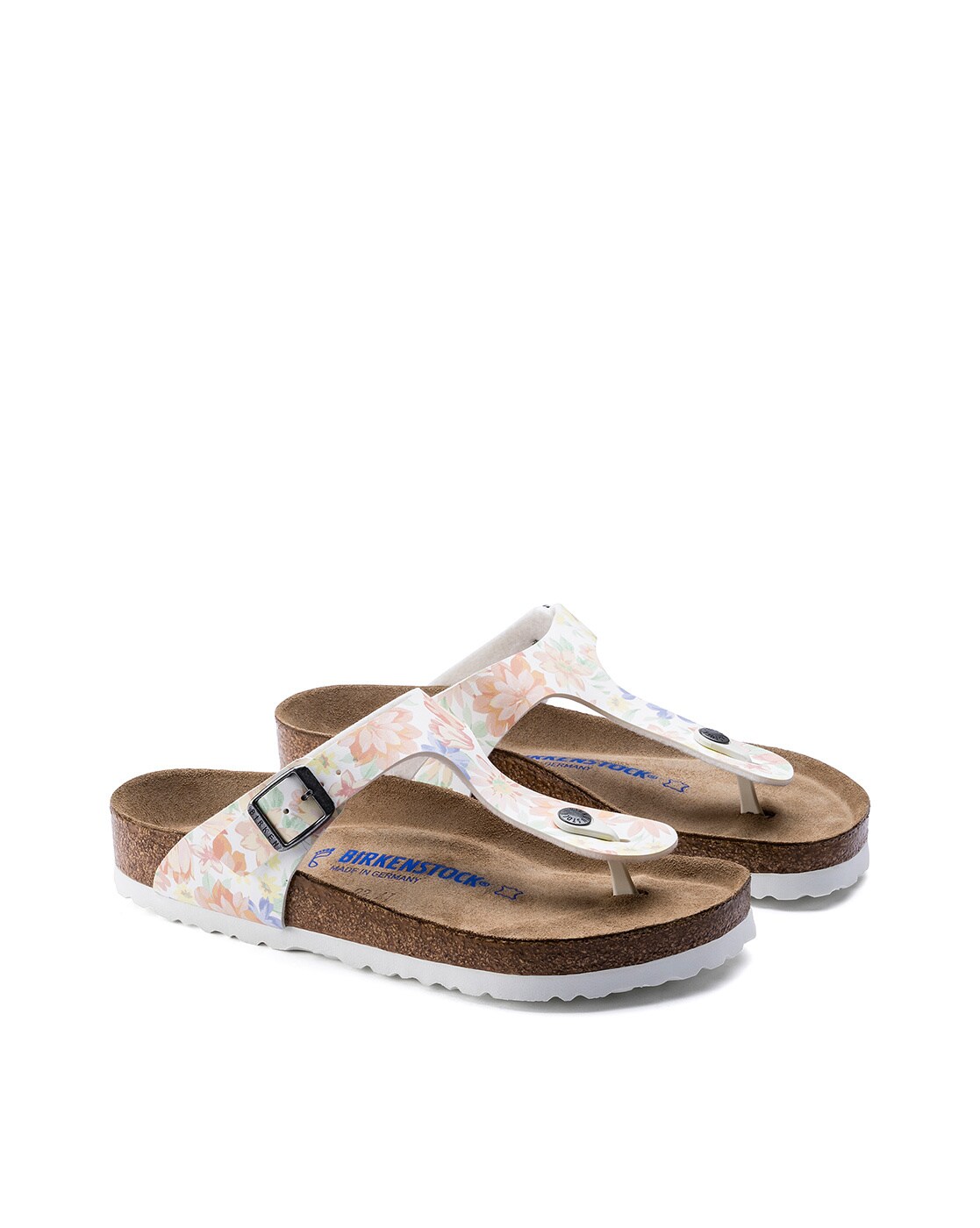 Birkenstock Arizona Nubuck Leather Soft Footbed Womens Sandals - Footwear  from CHO Fashion and Lifestyle UK
