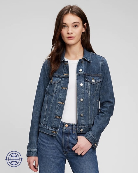 Gap denim on sale jackets womens