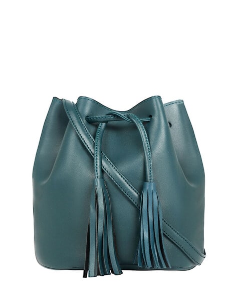 Toteteca Sling Bag with Tassels Accent