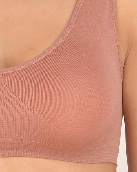 Buy Padded Non Wired Seamless Removable Cookies Sports Bra SB05