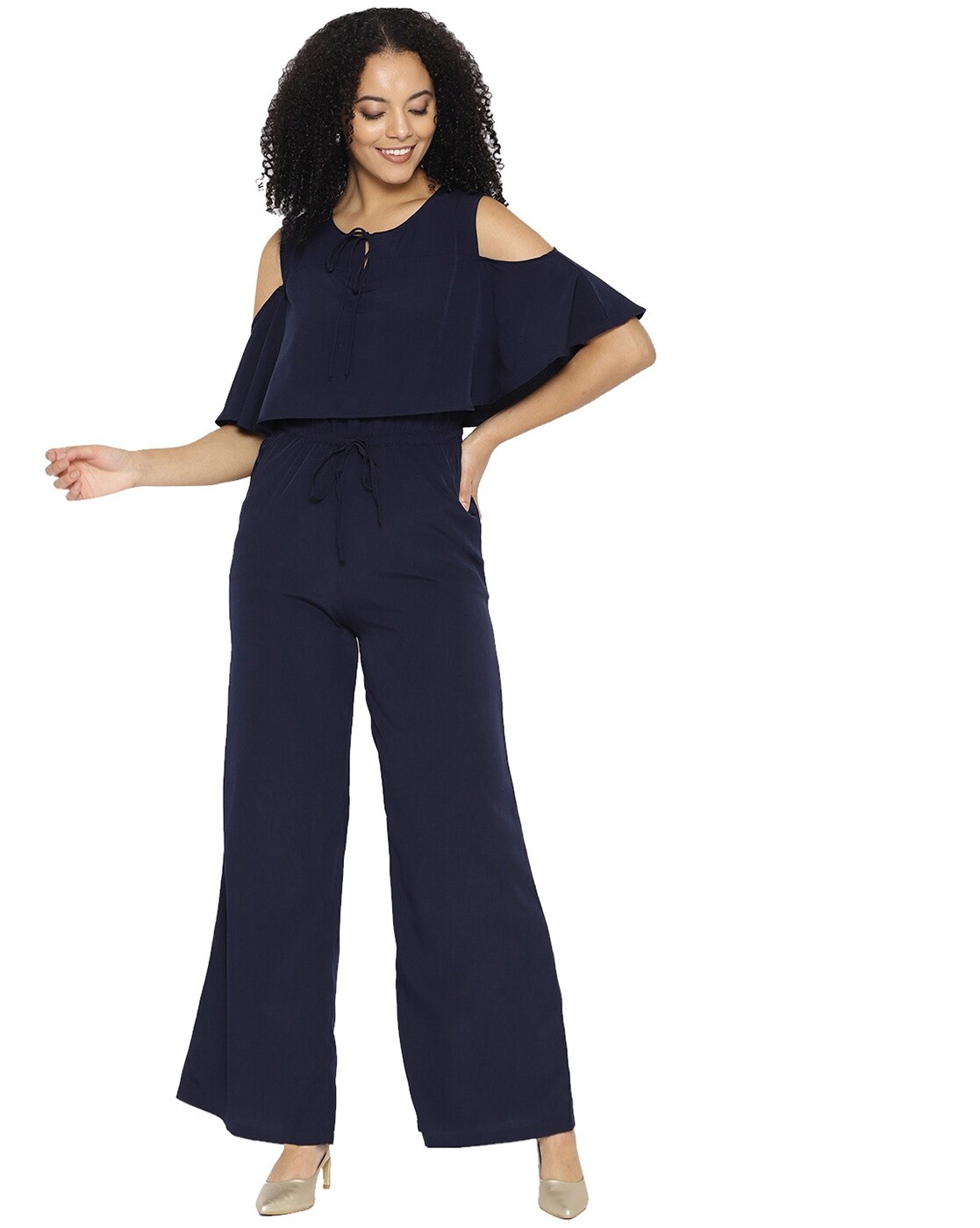 Navy Blue Jumpsuit