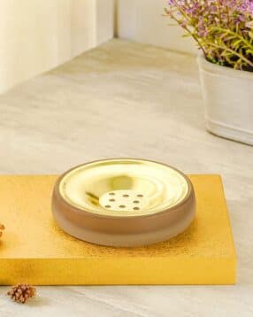pure home and living Frosted Glass Soap Dish-picture-24