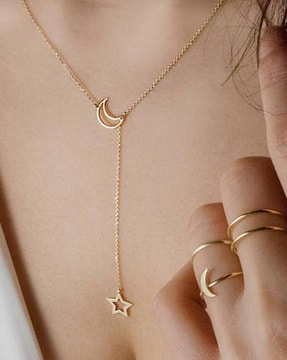 Buy Gold Necklaces & Pendants For Women By Vembley Online | Ajio.Com