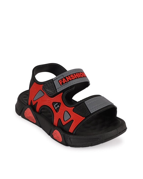 Elsie - Red | Strappy buckle sandals | Fluevog Shoes